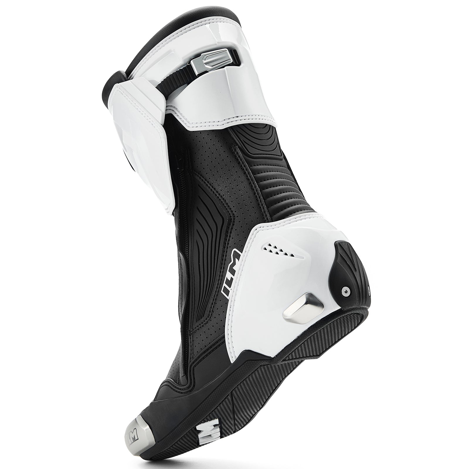 ILM Motorcycle Racing Boots Enhanced Ventilation Anti Slip Street Riding Sport Footwear CE Protective Gear Model BRC1