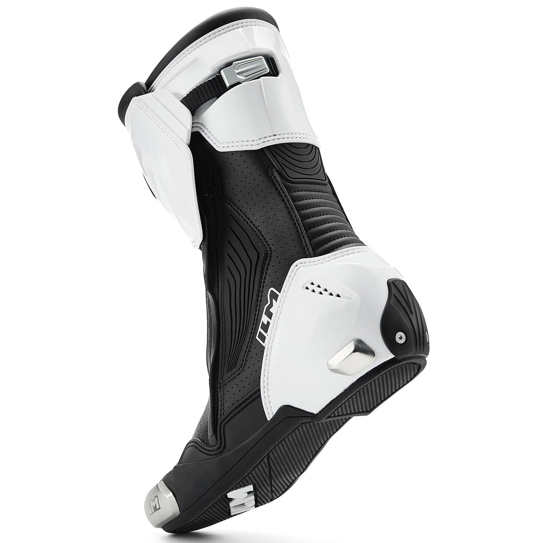 ILM Motorcycle Racing Boots Enhanced Ventilation Anti Slip Street Riding Sport Footwear CE Protective Gear Model BRC1