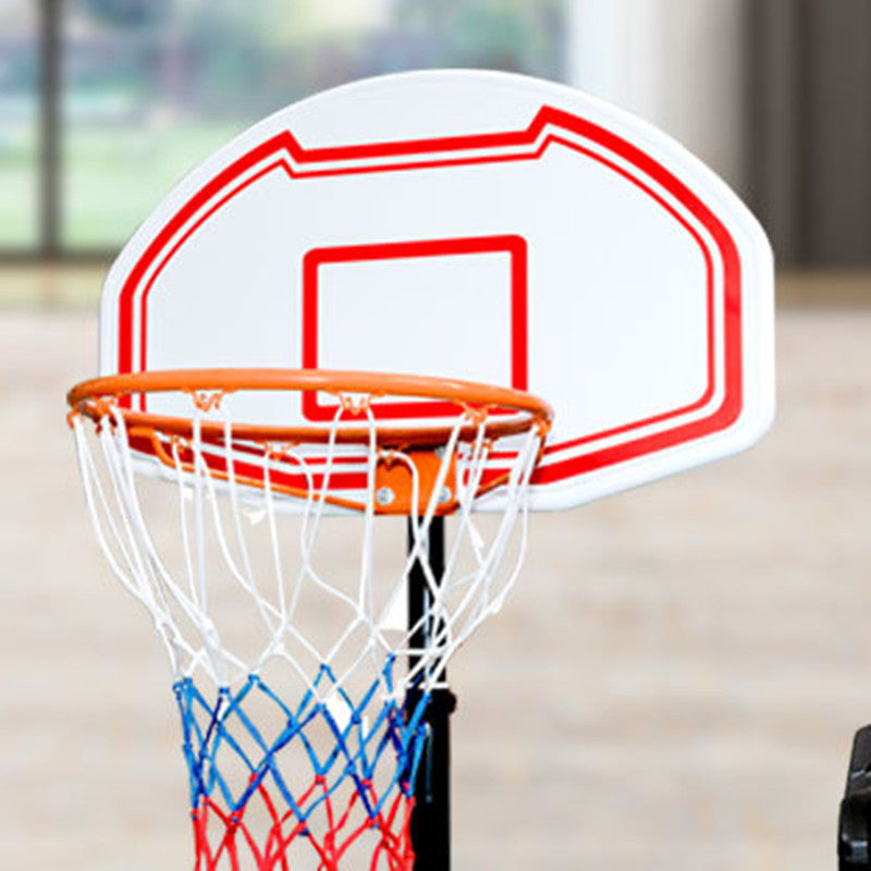 Portable Adjustable Basketball Stand for Kids Teenagers Outdoor Home Training