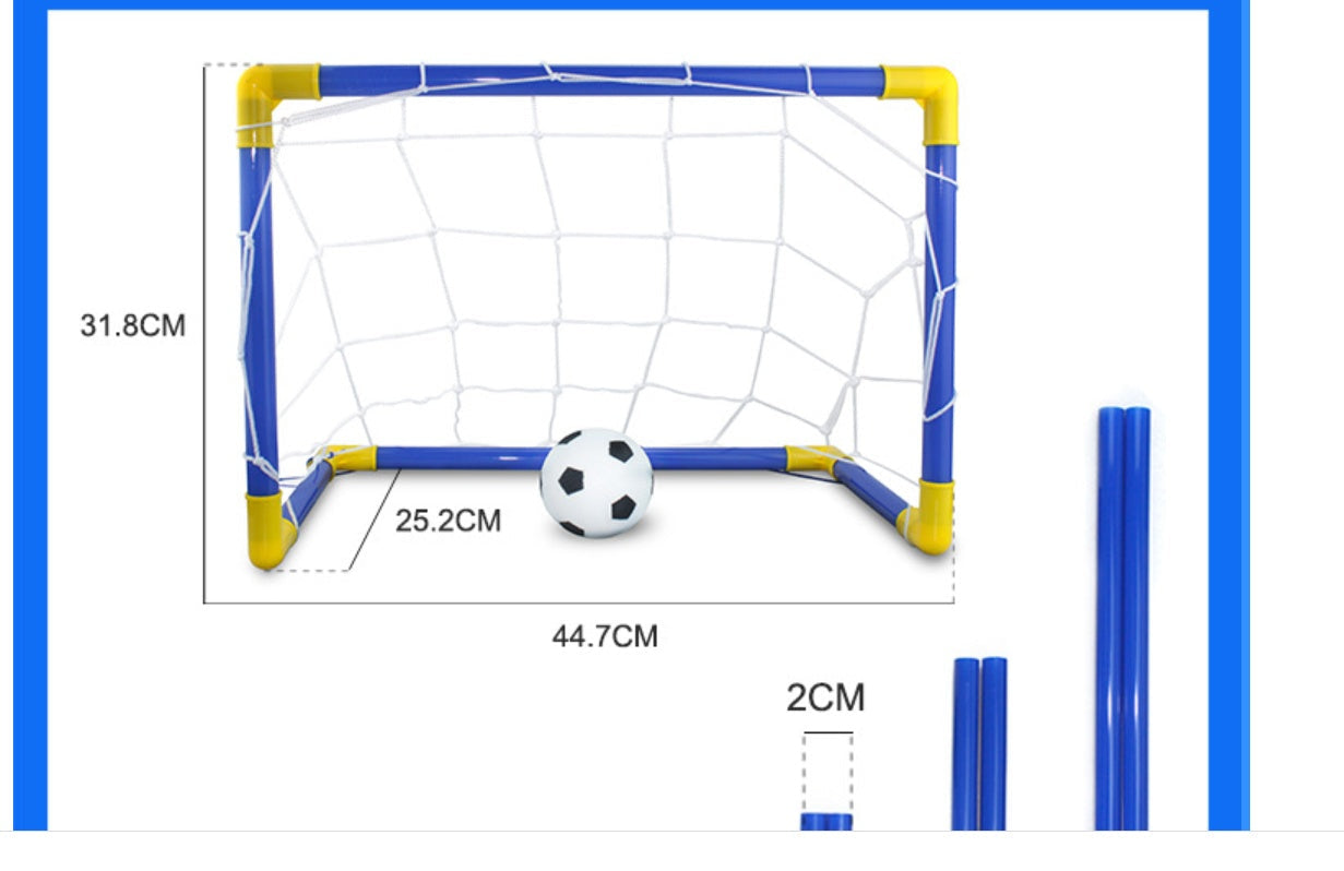Folding Mini Soccer Goal Net for Indoor Outdoor Football Training