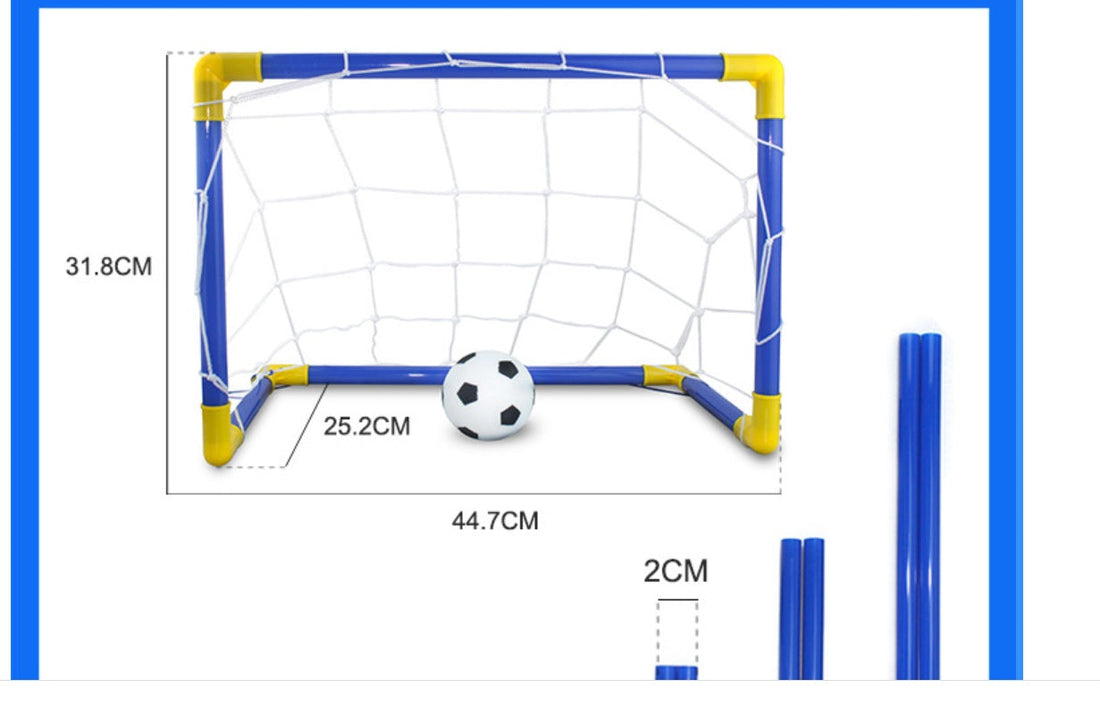 Folding Mini Soccer Goal Net for Indoor Outdoor Football Training