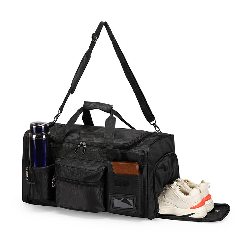 Waterproof Sports Tote Travel Bag with High Capacity Outdoor Storage Design