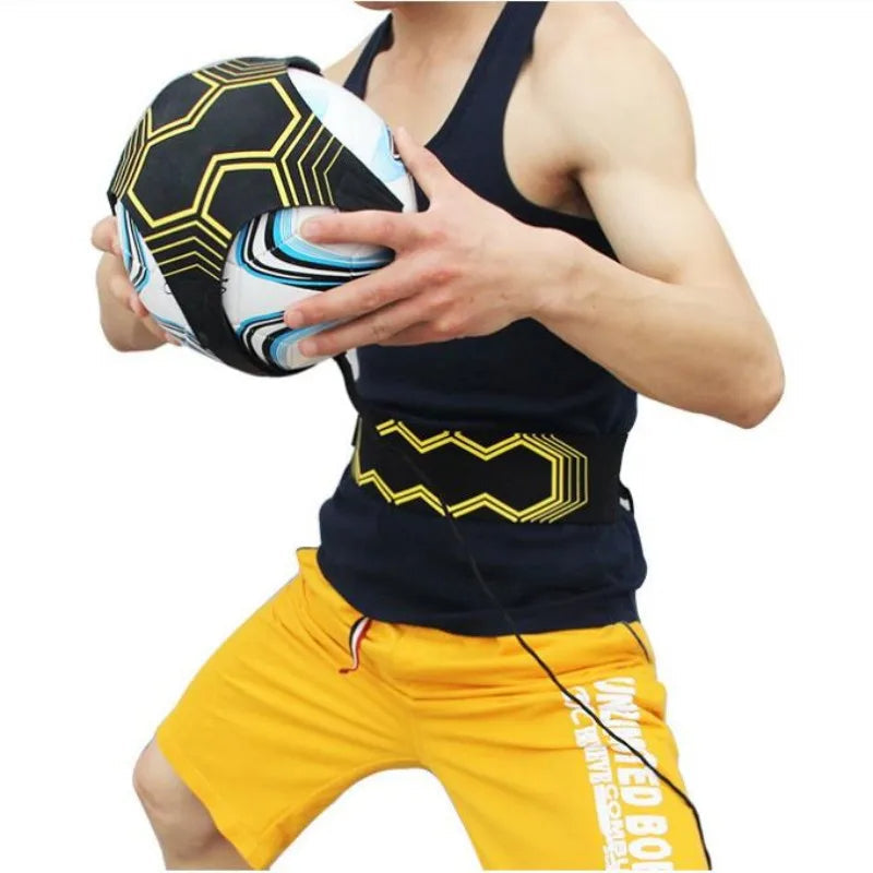 Football Training Belt Adjustable Soccer Practice Aid for Skill Improvement