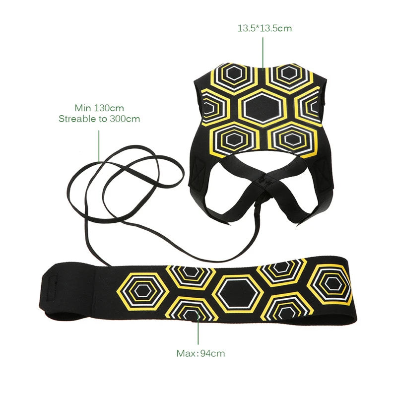 Football Training Belt Adjustable Soccer Practice Aid for Skill Improvement