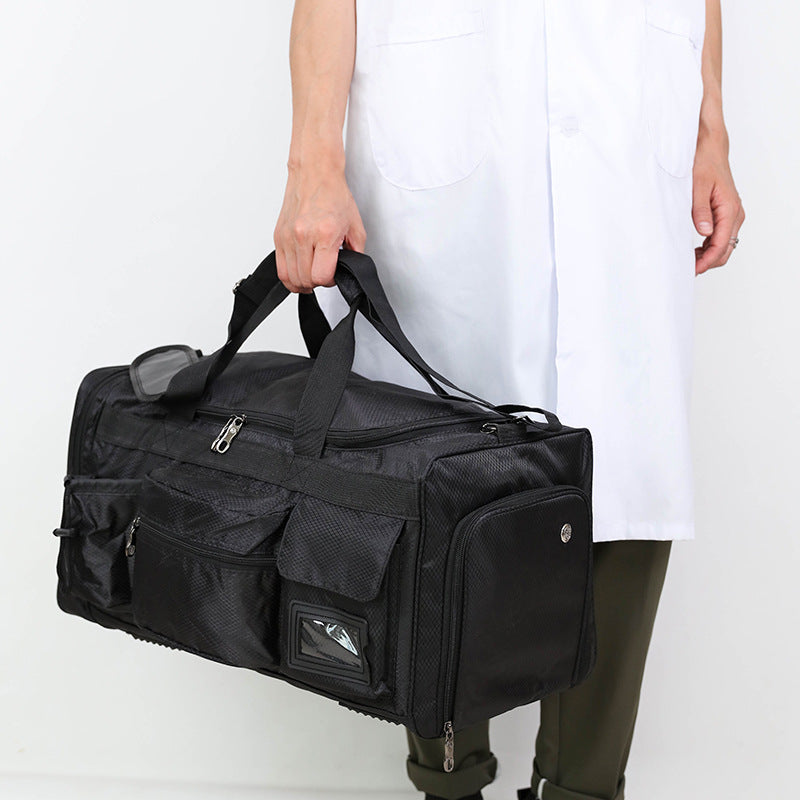 Waterproof Sports Tote Travel Bag with High Capacity Outdoor Storage Design