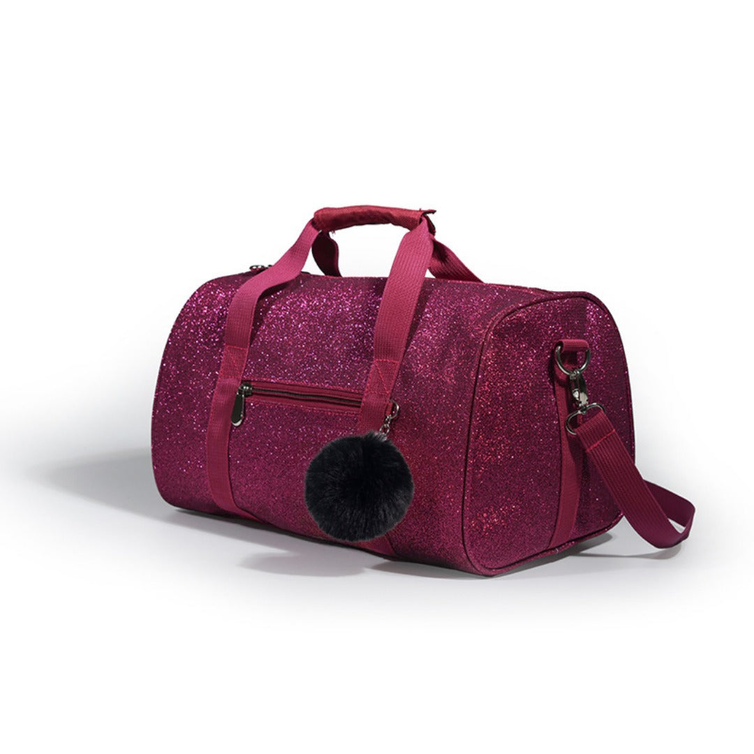 Men's Large Capacity Weekender Tote Bag for Travel Sports and Storage