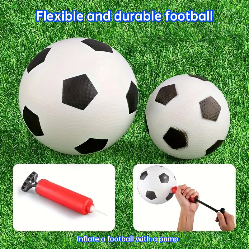 Mini Foldable Soccer Goal Set for Kids Indoor Outdoor Play