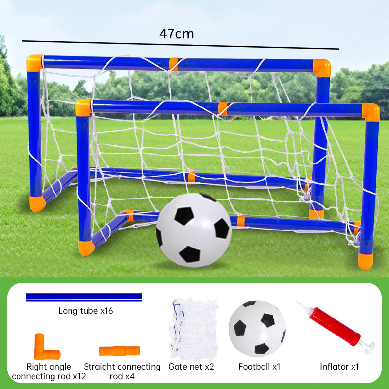 Mini Foldable Soccer Goal Set for Kids Indoor Outdoor Play