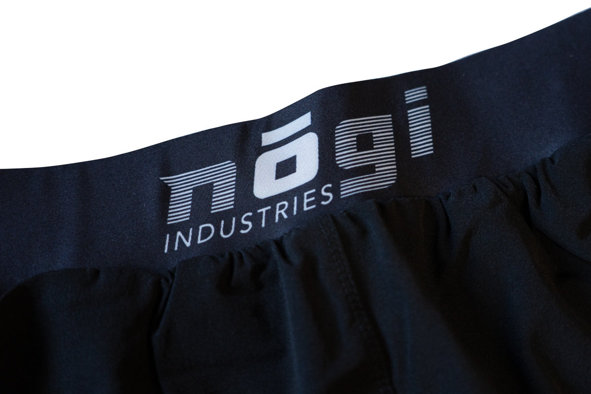 Ghost 5" Premium Lined Grappling Shorts – Obsidian Black