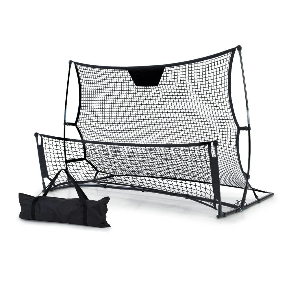 Portable Soccer Rebounder Net Volley Training Football Goal