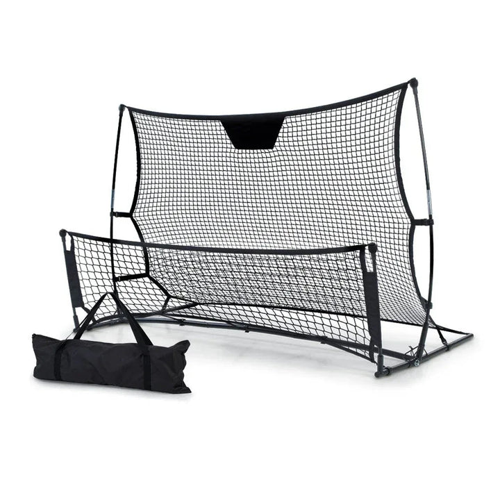 Portable Soccer Rebounder Net Volley Training Football Goal