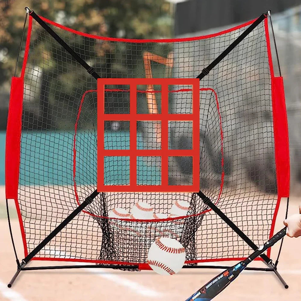 Baseball Pitching Net for Accuracy Control and Training Practice Sessions