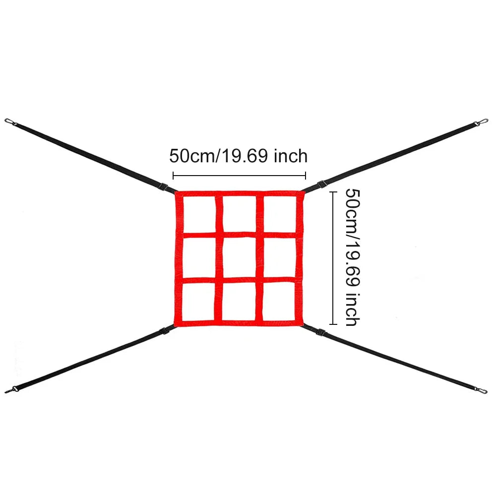 Baseball Pitching Net for Accuracy Control and Training Practice Sessions