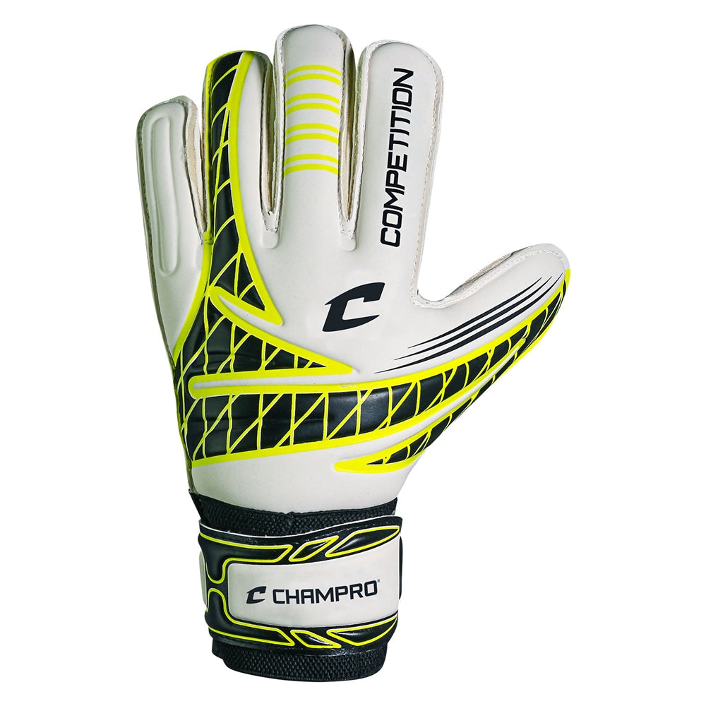 Competition Goalie Glove Durable Grip Protective Soccer Goalkeeper Training Gear