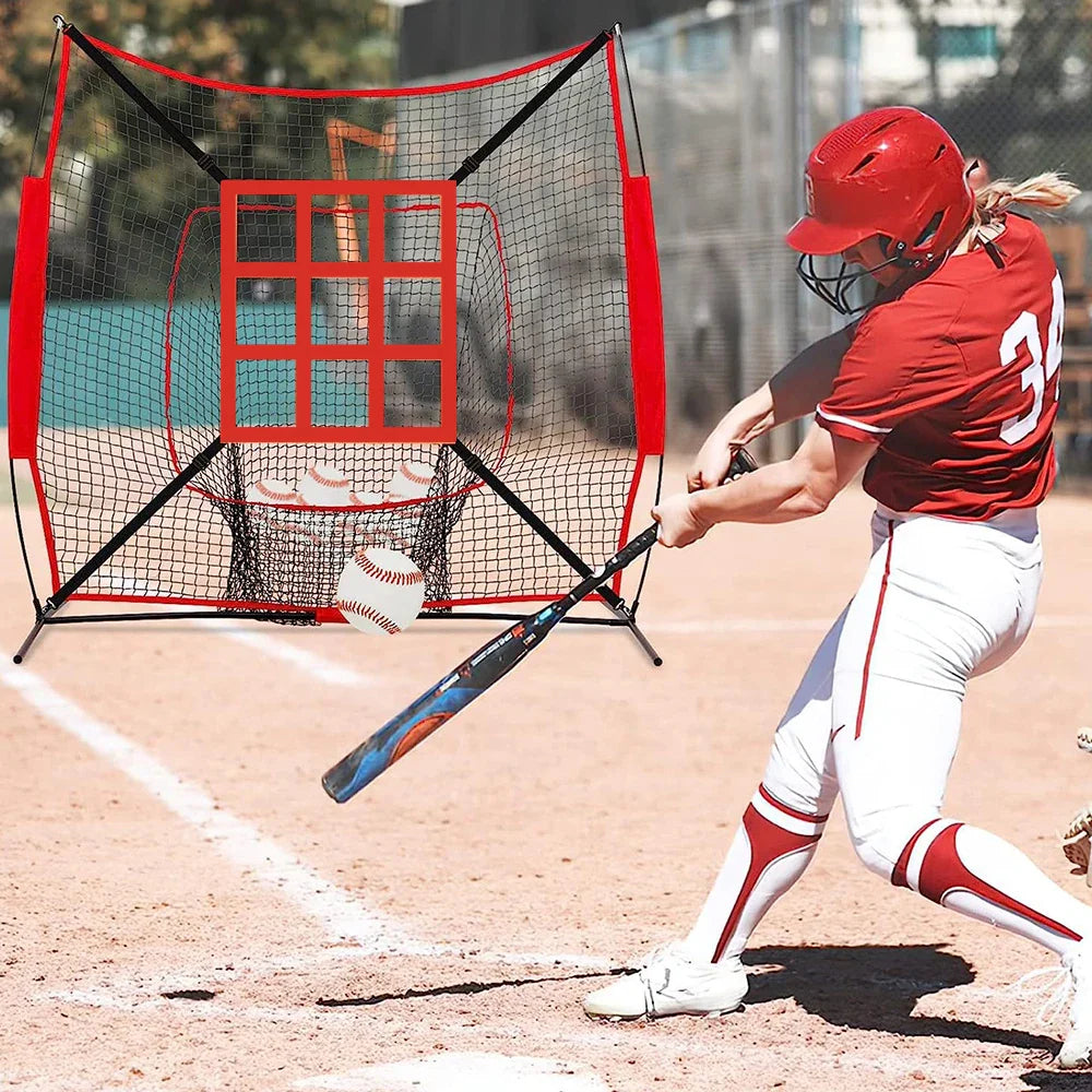 Baseball Pitching Net for Accuracy Control and Training Practice Sessions