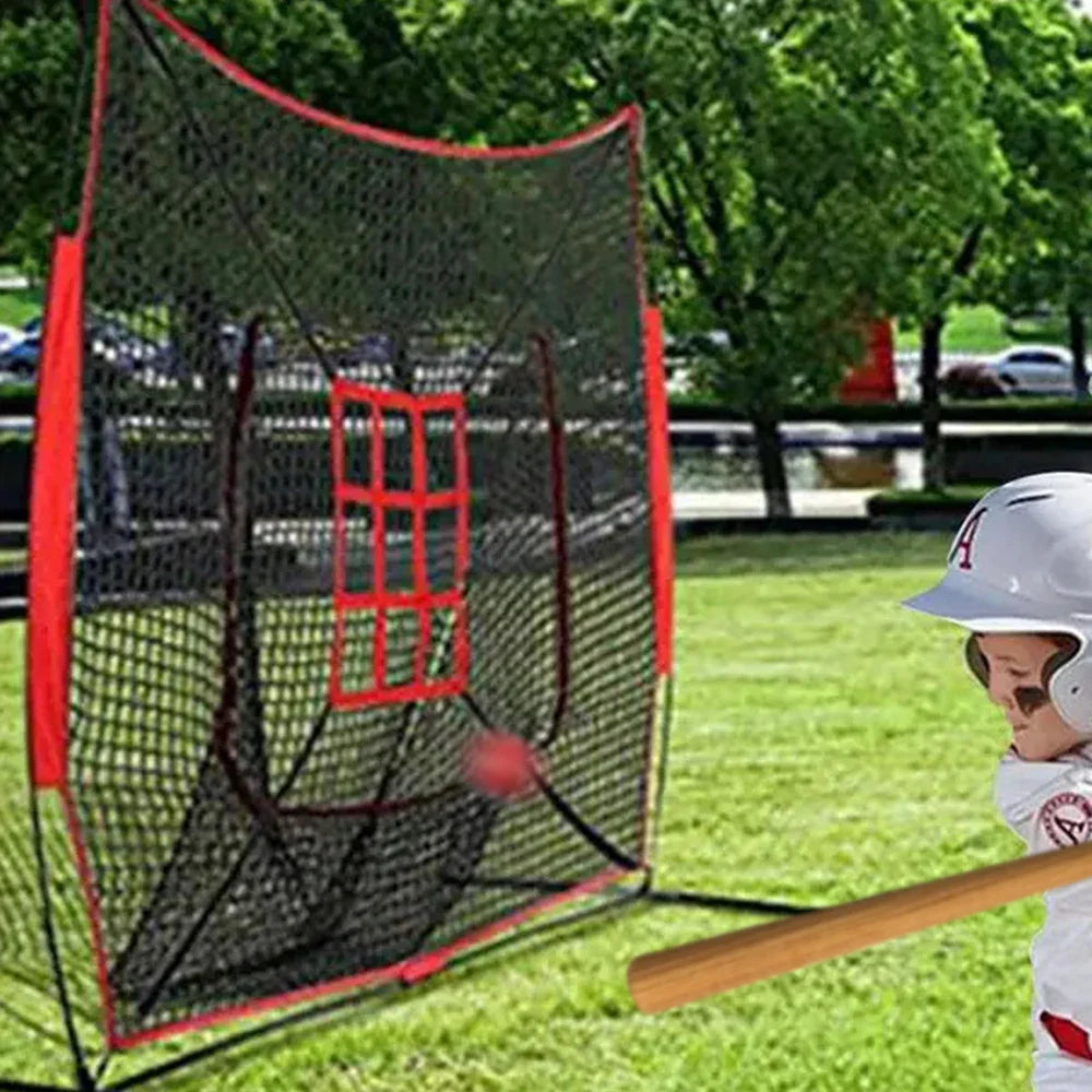 Baseball Pitching Net for Accuracy Control and Training Practice Sessions