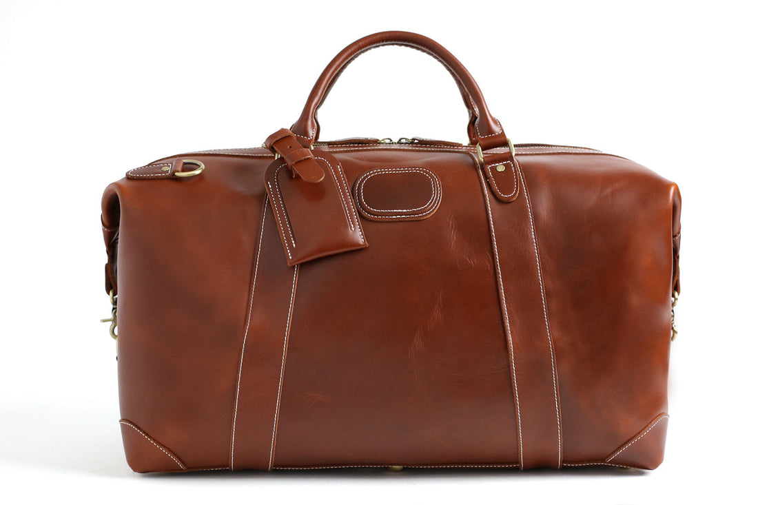 Flash Sale Handmade Leather Travel Bag, Mens Leather Duffle Bags, Gym Bags