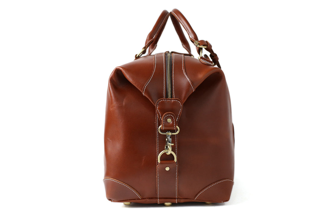 Flash Sale Handmade Leather Travel Bag, Mens Leather Duffle Bags, Gym Bags