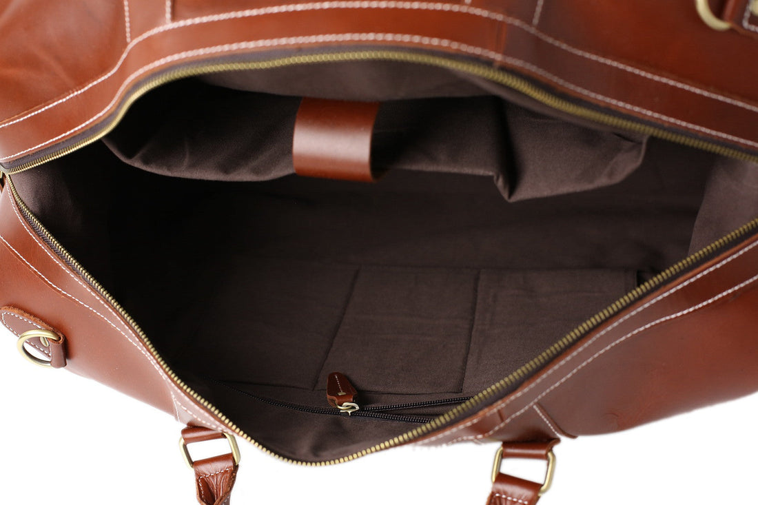 Flash Sale Handmade Leather Travel Bag, Mens Leather Duffle Bags, Gym Bags