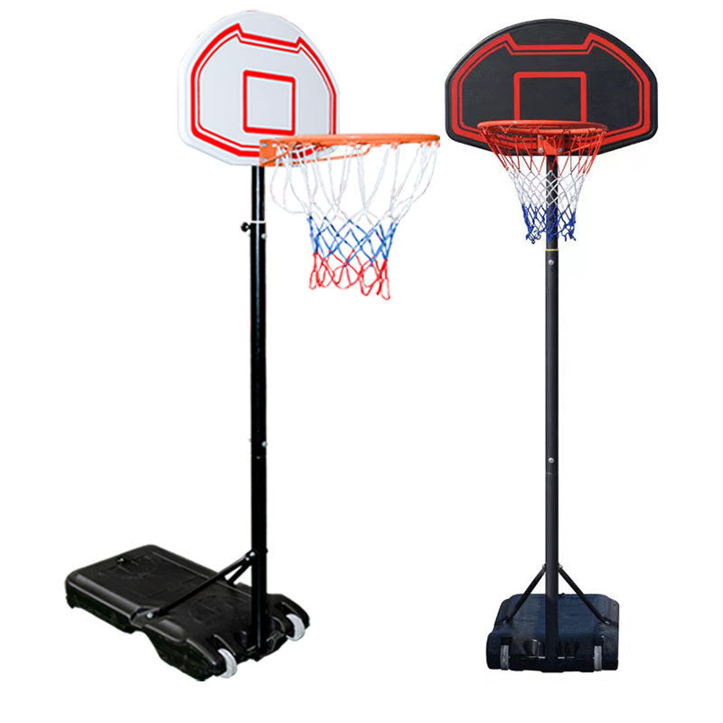 Portable Adjustable Basketball Stand for Kids Teenagers Outdoor Home Training
