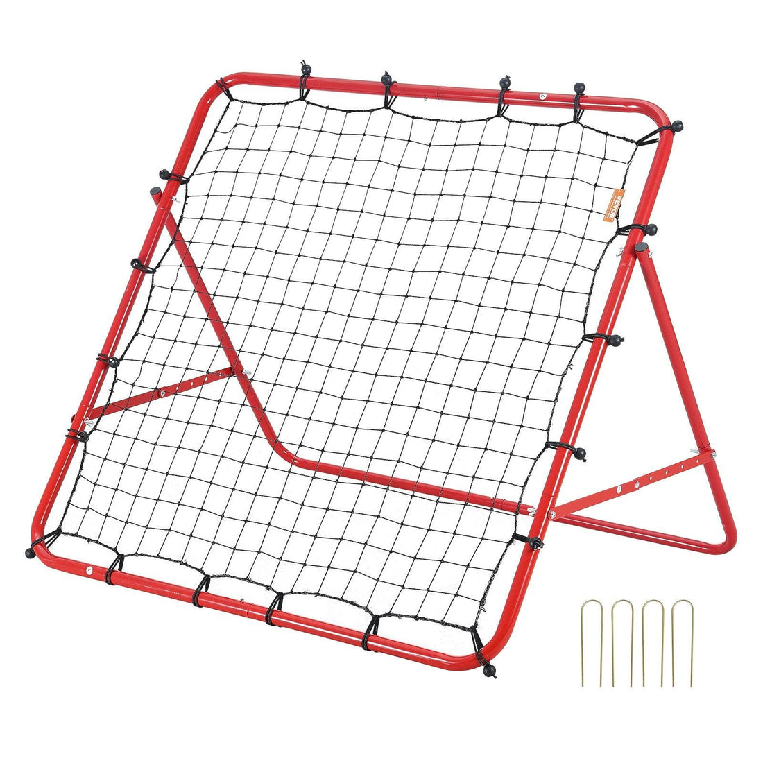 Portable Soccer Rebounder Net Adjustable Football Training Goal for Practice
