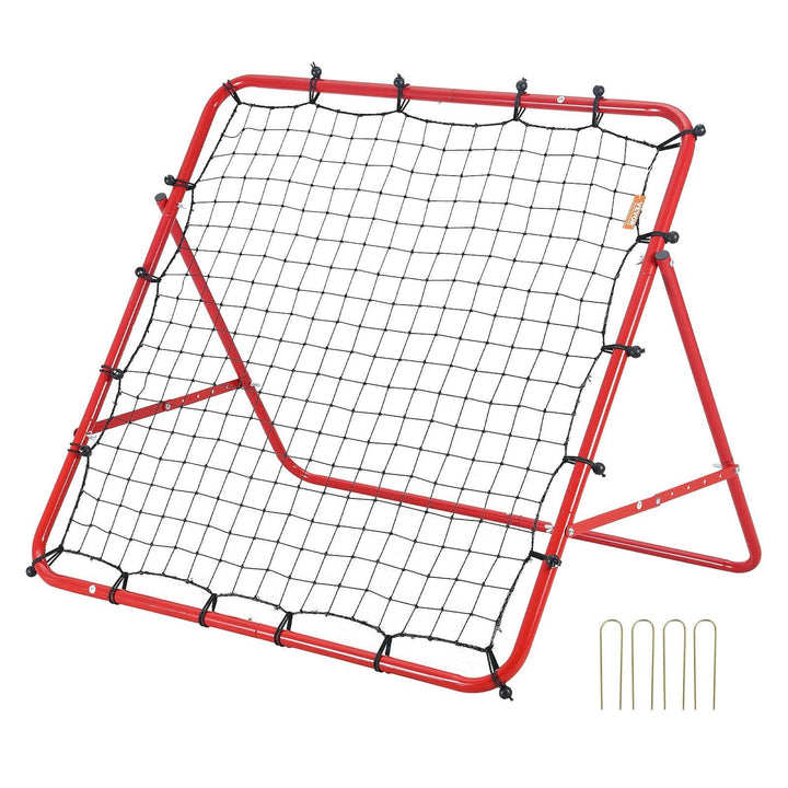 Portable Soccer Rebounder Net Adjustable Football Training Goal for Practice