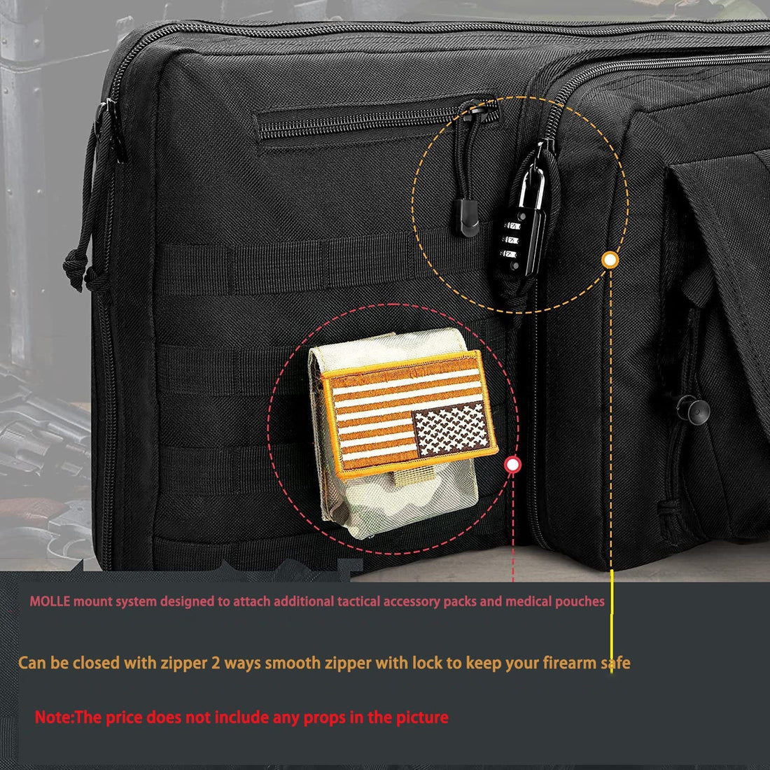 Portable Tactical Outdoor Sports Storage Bag for Fishing Travel and Camping