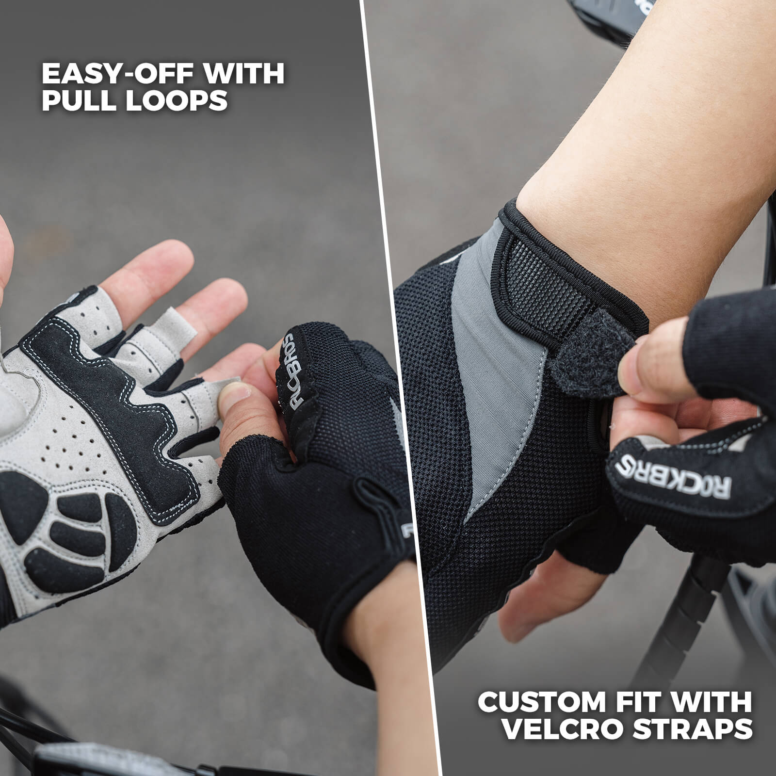 Half Finger Cycling Gloves for Breathable Comfortable Summer Riding Protection