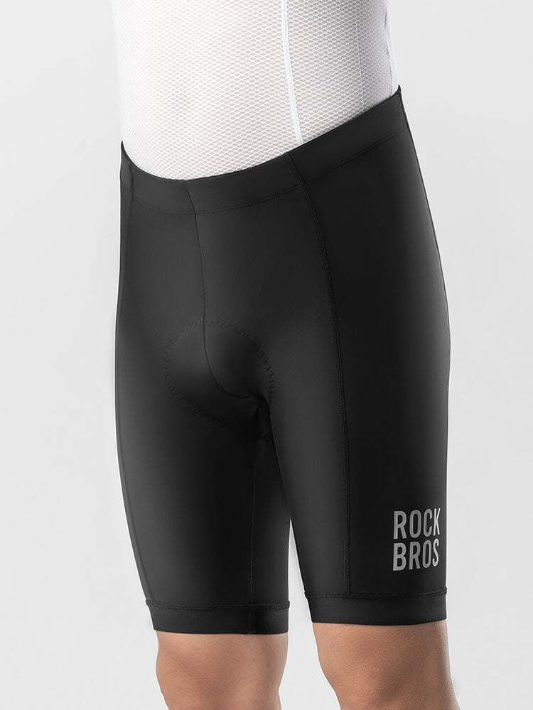 Men's Summer Padded Cycling Shorts for Comfortable Breathable Long Distance Riding