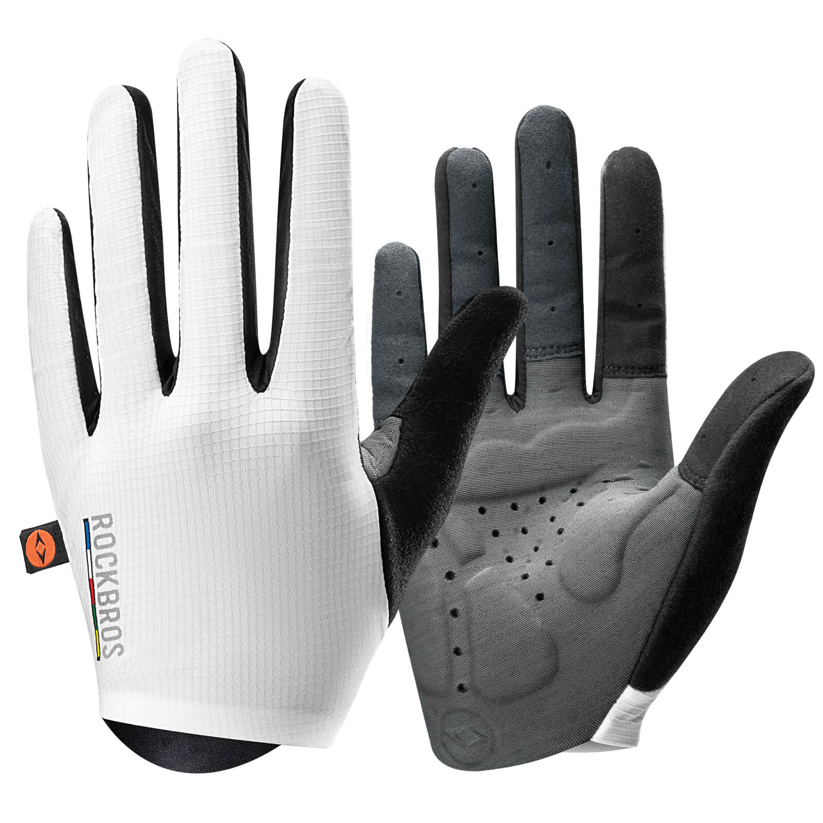 Long Finger Cycling Gloves with Elastic Interface Padding